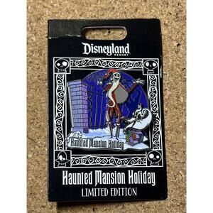 Disney Pin DLR 2019 - Haunted Mansion Holiday NBC Santa Jack Skellington LE 3000